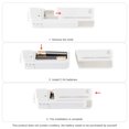 thumbnail image 2 of Chargeur Intelligent Mini pour 2 Piles Rechargeables AA - Entrée USB (Piles Non Incluses) Lot de 5, Blanc, 2 of 6