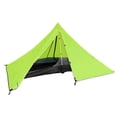 thumbnail image 4 of Outdoor Ultralight Camping Tent 1 Person Rodless Multifunction Tent Tarp Green, 4 of 8