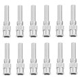 thumbnail image 1 of EIGTHTAIL 12 Pcs Aiguilles de Distribution en Acier Inoxydable Embouts Pratiques Inflexibles, 1 of 1