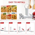 thumbnail image 4 of Accessoire pour Machine à Pâtes pour Batteur sur Socle Kitchenaid avec 6 Formes Différentes de Sortie de Pâtes, Durable pour Accessoires et Fixations Kitchenaid, Vaisselle, 4 of 7
