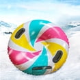 thumbnail image 5 of D Snow Tube For Winter Inflatable 32 Inch Heavy Duty Snow Sleds For Kids And Adults, 5 of 5