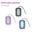thumbnail image 4 of Silicone Luggage Tag Baggage Handbag Travel Suitcase Tags Name Id Card Perfect To Quickly Spot Luggage Suitcase Green, 4 of 6
