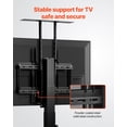 thumbnail image 4 of VEVOR Support de Montage pour Téléviseur Motorisé, Capacité de Charge de 132 Lb, avec Télécommande, 4 of 9