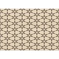 thumbnail image 1 of Ahgly Company Tapis Rectangulaire Lavable en Machine Intérieur Transitionnel Marron, 4 Pieds x 6 Pieds, 1 of 7