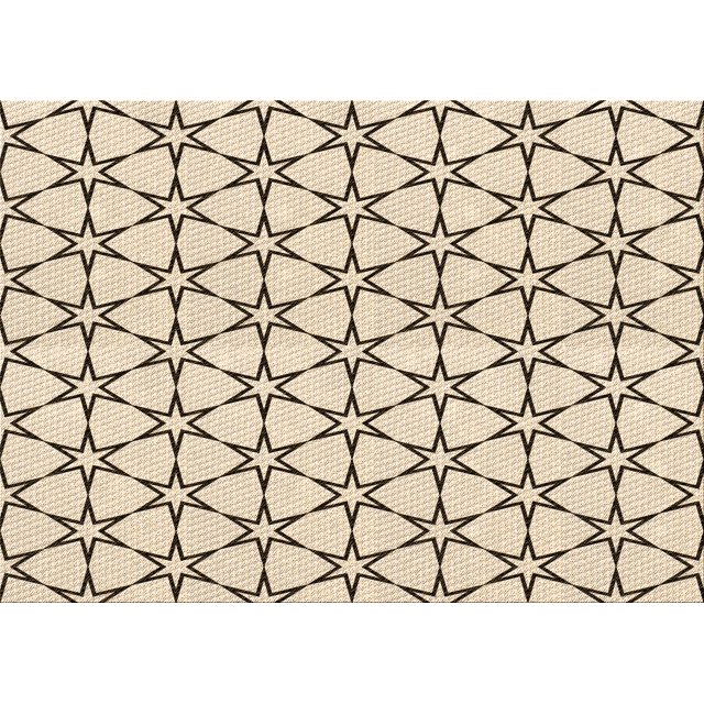 Ahgly Company Tapis Rectangulaire Lavable en Machine Intérieur Transitionnel Marron, 4 Pieds x 6 Pieds