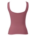 thumbnail image 3 of Women's Sleeveless Layering Tank Top for Everyday Wear Casual Summer Basic Stretch Fit Inner Layering, 3 of 5