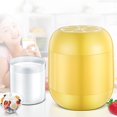 thumbnail image 4 of DOLITY Dovewill DIY Yogurt Making Machine Fermenter Household Cheese Maker Kitchen Yellow, 4 of 9