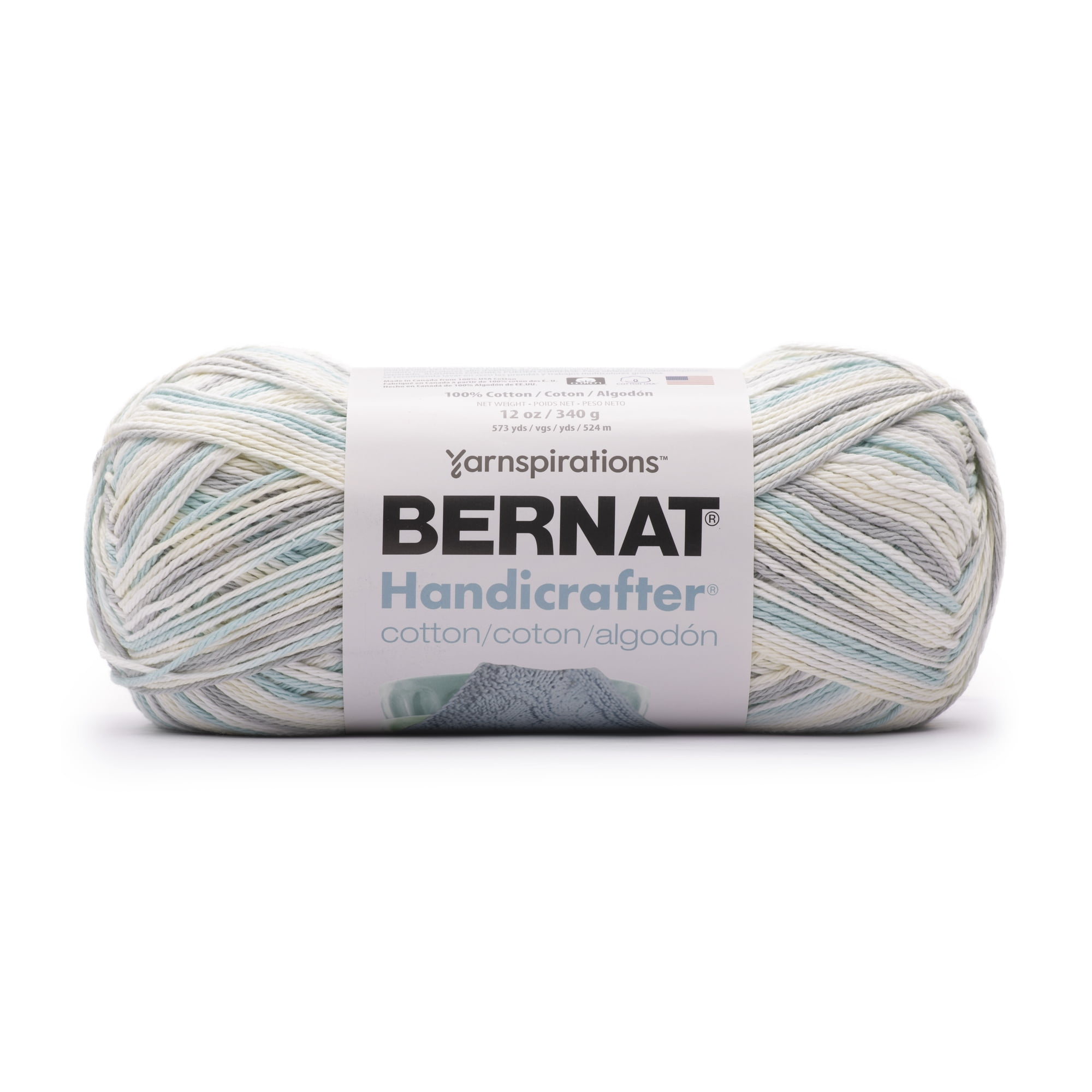 Bernat® Fil Ombre Handicrafter®, Coton #4 Moyen, 12oz/340g, 573 Yards