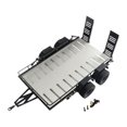 thumbnail image 2 of lionlar Metal RC Trailer Cargo Carrier Upgrade Parts for 1:18 RC Crawler Trunk Model Gray, 2 of 9