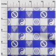 thumbnail image 2 of oneOone Rayon Blue Fabric Sewing Craft Projects Fabric Prints By Yard 56 Inch Wide, 2 of 5