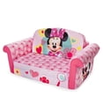 thumbnail image 1 of Marshmallow Furniture Canapé-Lit en Mousse 2-en-1 pour Enfants à Ouverture Rabattable, Minnie Mouse, 1 of 9