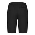 thumbnail image 4 of Weiqiqre Shorts Men Linen Shorts Casual Drawstring Summer Beach Shorts, 4 of 6