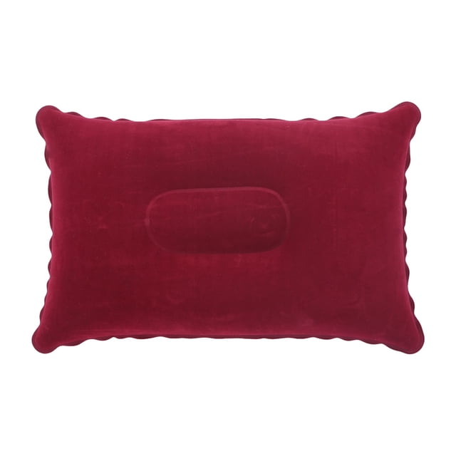 Bovemsi Liquidation Coussin Gonflable d'Air Carré Portable Pliant Coussin Floqué Double Face
