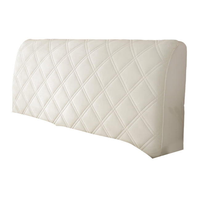 Xingzhi Housse de Tête de Lit Douce et Confortable pour de Doux Rêves, Confortable et Stylée, Élégante, Blanc Cassé