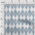 thumbnail image 1 of oneOone Tissu Popeline de Coton Chevron Ikat Imprimé pour Artisanat Largeur 42 Pouces, 1 of 1