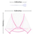 thumbnail image 2 of DEEPCRAFF 6Pcs Hair Highlighting Cap Kit for DIY Hair Dyeing with Pink Durable Cap, 2 of 6
