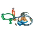 thumbnail image 1 of Hot Wheels Jurassic World Clash ‘N Crash Track Set, For Kids 3 Years Old & Up, 1 of 5