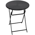 thumbnail image 1 of Outsunny Table Basse Pliante d'Extérieur, Table de Patio Ronde de 23,6 Pouces, Gris Foncé, 1 of 10