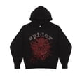thumbnail image 5 of Mode Hip-Hop Spider Toile Motif Strass Ample Chandail à Capuchon pour Hommes et Femmes Y2K Punk Robe de Rue Chandail, 5 of 5