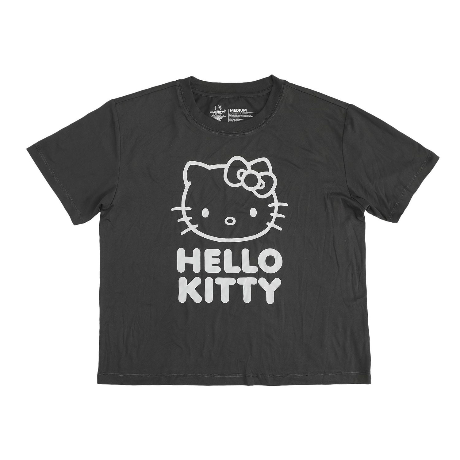 Ensemble de Pyjama Hello Kitty Pour Femmes | Haut à Manches Courtes et Bas de Pyjama Longs à Motifs de Chat - Exclusivité en Ligne