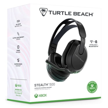 Turtle Beach® Stealth™ 500 – Black Xbox Series X|S & Xbox One, Bluetooth®: iOS, Android, PC, & other Bluetooth® Equipped Devices