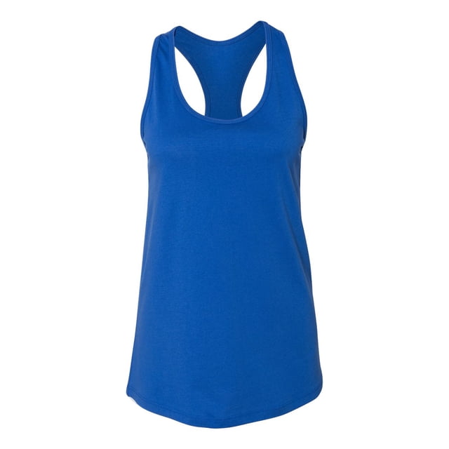 Bella Canvas 6008 Women`s Jersey Racerback Tank, S, True Royal