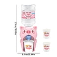 thumbnail image 3 of Mini Water Dispenser For Kids Cute Pig Water Machine Funny Water Toy For Kids, 3 of 4