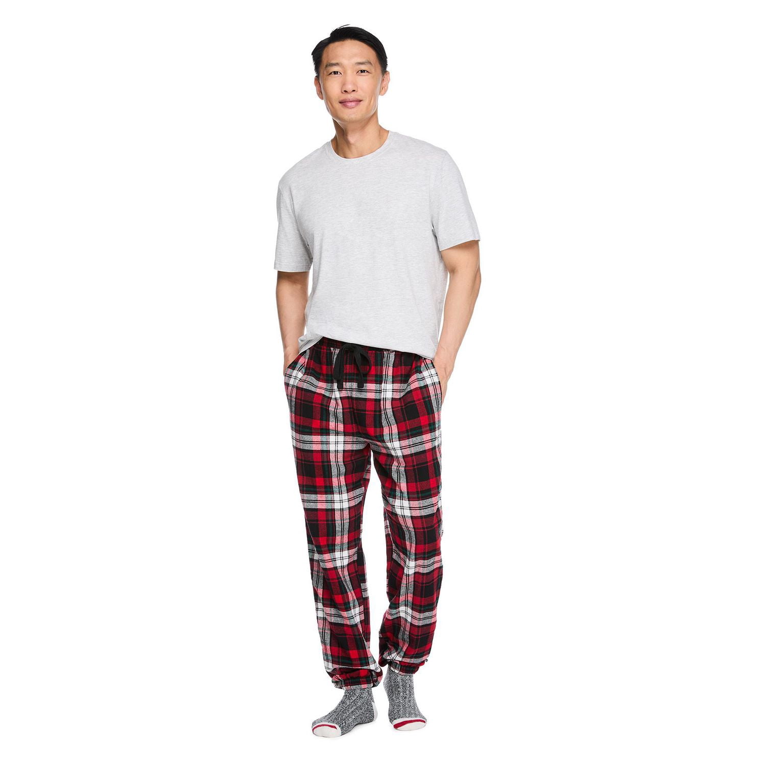 George Men's Flannel Sleep Jogger