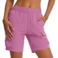 thumbnail image 2 of Neewe Shorts de Randonnée pour Femmes Séchage Rapide Légers Résistants à l'Eau Shorts Athlétiques avec Poches Extérieur Golf Actif, 2 of 7
