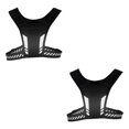 thumbnail image 1 of Transemion Gilet Réfléchissant de Course Confortable avec Poche pour Téléphone Conçu pour la Course et la Randonnée pour Hommes Type1 2 Pcs, 1 of 1