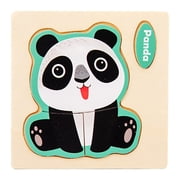 EGNMCR Wooden Puzzle Children Ocean-Animal Traffic Dinosaur Puzzle Toy wooden puzzle Birthday Gifts for Kids