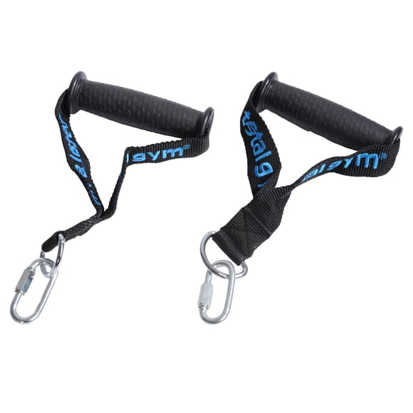 Total Gym Poignées de Sangle en Nylon Attachables pour une Variété d'Entraînements à la Machine à la Maison
