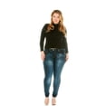 thumbnail image 3 of Cover Girl Jeans Skinny pour Femmes, Adolescentes Ou Grande Taille, Denim Foncé, 3 of 7