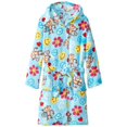 thumbnail image 1 of Up Past 8 Girls' Bathrobe Fuzzy Hooded Robe Sleepwear, 1 of 1