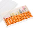 thumbnail image 3 of 10 Pcs Ceramic Nail Drill Bits Set Electric Nail Polishing Cuticle Cutter For Manicure, 3 of 14