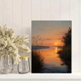 thumbnail image 2 of Qisvanset Abstract Sunset Beach Canvas Print 12x16 Inch Apartment Decor, 2 of 8