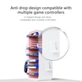 thumbnail image 3 of 15.8 In Game Storage Tower Compatible With PS5/ Xbox Series S & X/ Switch, Universal Video Game Disc Organizer 18 In 1 With 4 Controller Brackets, Game Disk Box Bracket, 3 of 5