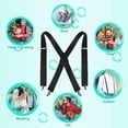 thumbnail image 4 of Mens X Shape Suspenders A Sophisticated And Stylish Choice For A Comfortable Fit, 4 of 6