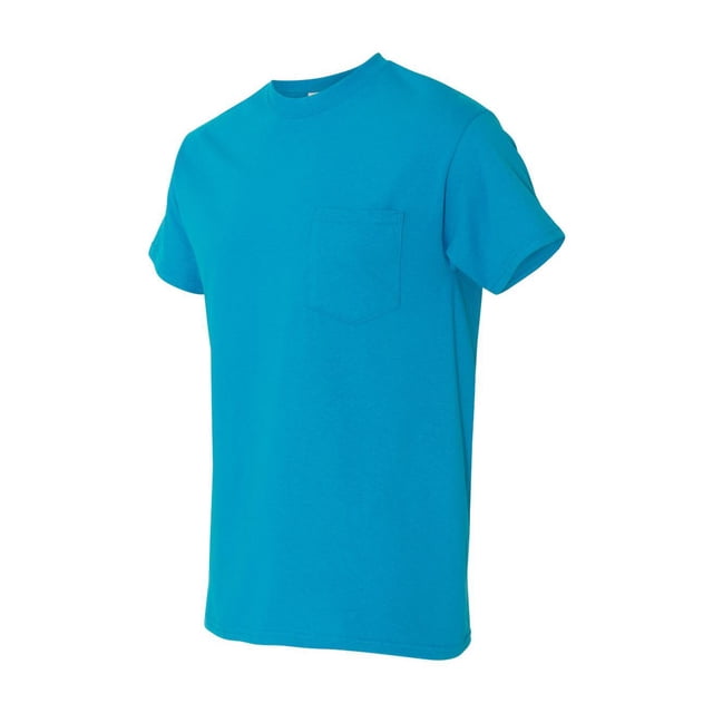 Gildan - Heavy Cotton Pocket T-Shirt - 5300 - Sapphire - Size: S