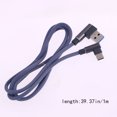 thumbnail image 2 of OULII Charging Cables USB Type C Cable Silicone Grey for Fast Charging 1Pack, 2 of 5