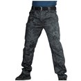 thumbnail image 2 of 2023 Cargo Pants for Men on Clearance Solid Color Plus Size Multiple Pockets Cargo Trousers Work Wear Combat Cargo Pocket, 2 of 8