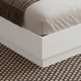 thumbnail image 3 of Nexera Milano Full Platform Bed Frame, White Oak, 3 of 6