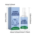 thumbnail image 3 of Linnome Clothing Wrinkle Removing Spray 100ml, No Ironing Required Smoothing for Various Fabrics, 3 of 9
