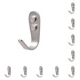 thumbnail image 1 of Xingzhi 10 Pieces Stainless Steel Clothes Hanger Punch-free Self-adhesive Replacement Waterproof Anti-rust Hook Rack Large Large 1.5mm, 1 of 6