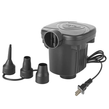 EGNMCR Pompe Électrique Domestique Pompe Électrique Gonflable pour Gonfler Piscine Lit Gonflable Charge et Pompe Voiture Ménage Pompe à Air à Deux Usages