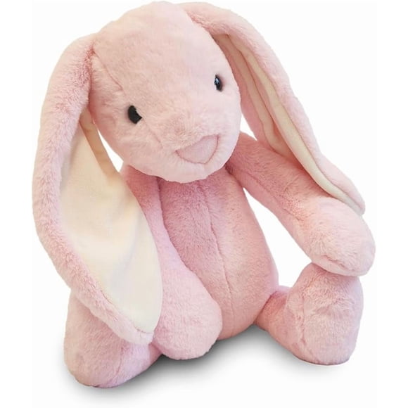 World's Softest Bri Bri Bunny Rose Colored Bunny Plush by Beverley Hills Teddy Bear