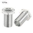 thumbnail image 3 of Unique Bargains 20mm Long Pipe Hexagon Countersunk Flat Head M10 Thread Lamp Rod 10 Pack, 3 of 5