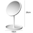thumbnail image 2 of Makeup Mirror, Make up Mirror, Mirror with Lights, Rechargeable Makeup Mirror with Lights, 2 of 6