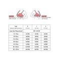 thumbnail image 4 of Amdohai Women Lace Bra with Underwire Thin Padded Plus Size Bras, 4 of 4