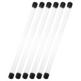 thumbnail image 4 of KAKOWELY 6 Pcs Tubes de Rangement Transparents Tubes de Rangement en Plastique Tubes de Rangement Ronds Tubes de Rangement Portables avec Couvercles,9.25x"X0.59"X0.59 Pouces, 4 of 5